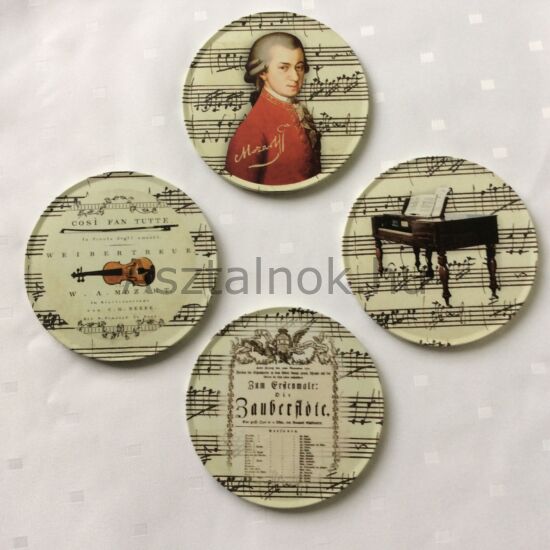 Mozart fém-parafa poháralátét