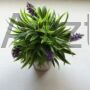 Kép 2/2 - Levendula selyemvirág gömb
