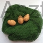 Kép 2/3 - Barna pöttyös dekor tojás készlet